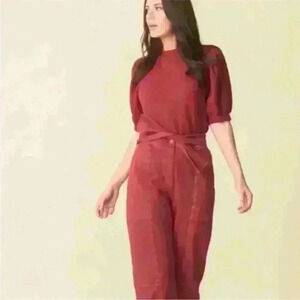 Ulla Johnson Women’s Ramia Maroon Pullover. Maroon size XXS.